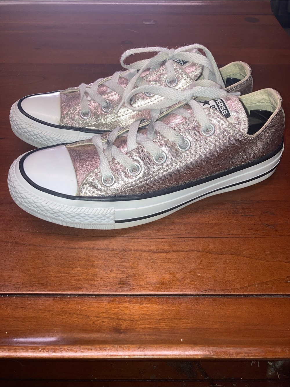 Converse Chuck Taylor ROSE GOLD GLITTER All Stars unisex Men 4 women 6